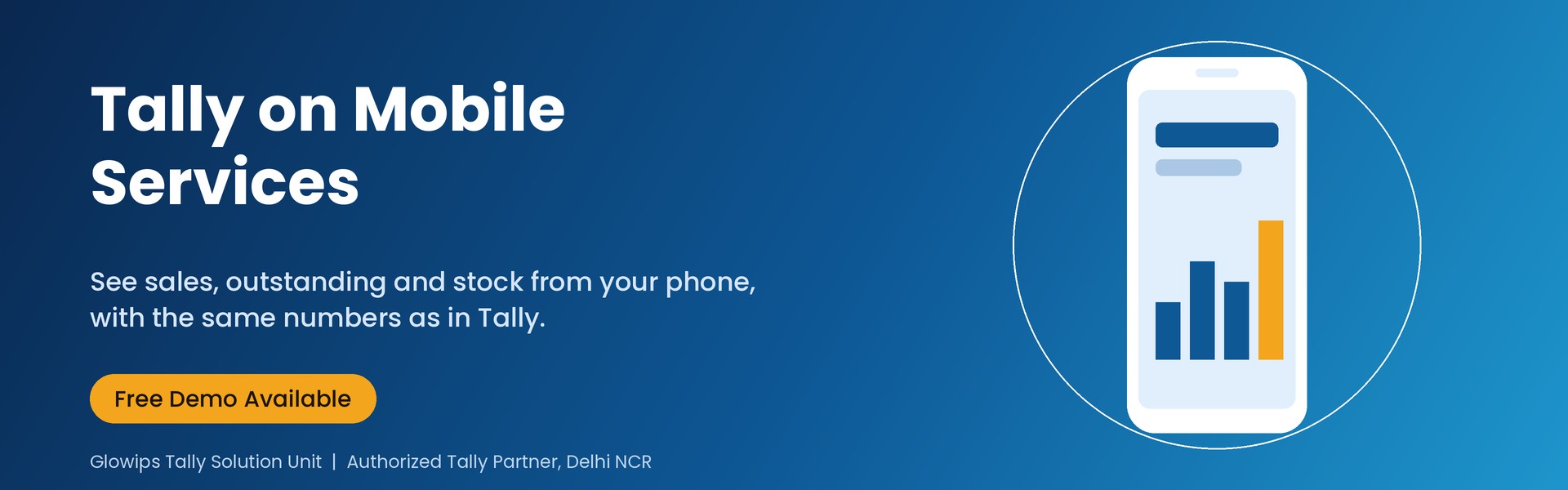 Tally on Mobile services – see your business on your phone