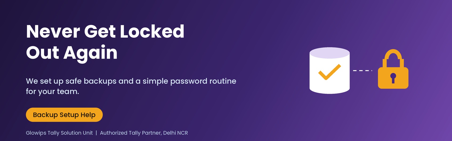 Tally Vault Recovery – safe backup and password routine